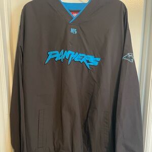 NFL Panthers Black Pullover Jacket